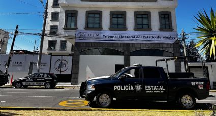 Asaltan instalaciones del Tribunal Electoral del Edomex; hay tres detenidos