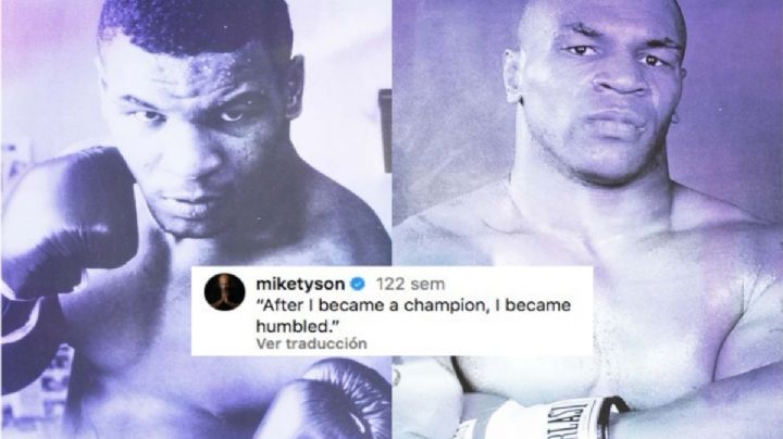 Así lucía Mike Tyson antes de ser noqueado por su tigre y perder un diente