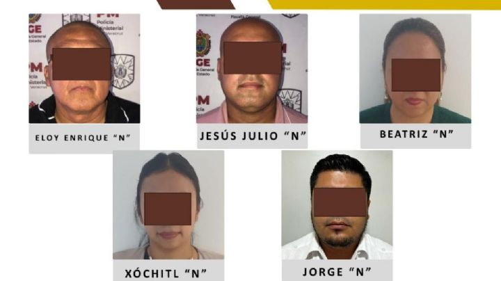 Por corrupción detienen a 5 elementos de la Fiscalía de Veracruz puerto