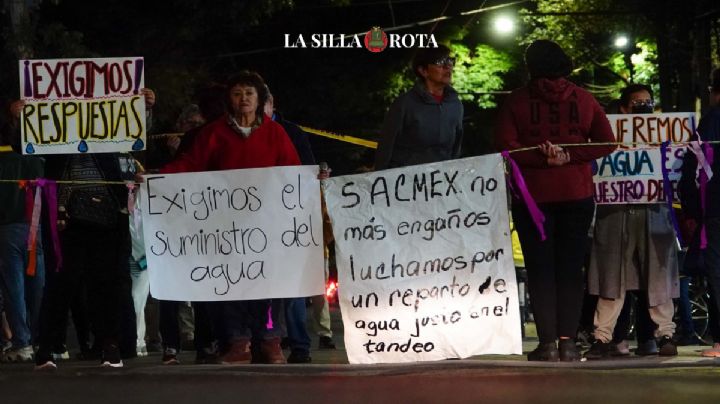 En 2 años aumentan protestas por falta de agua en CDMX