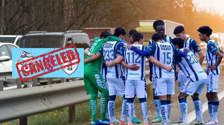 Suspenden Puebla vs Pachuca de filiales: Tuzos se quedan varados en bloqueo Arco Norte