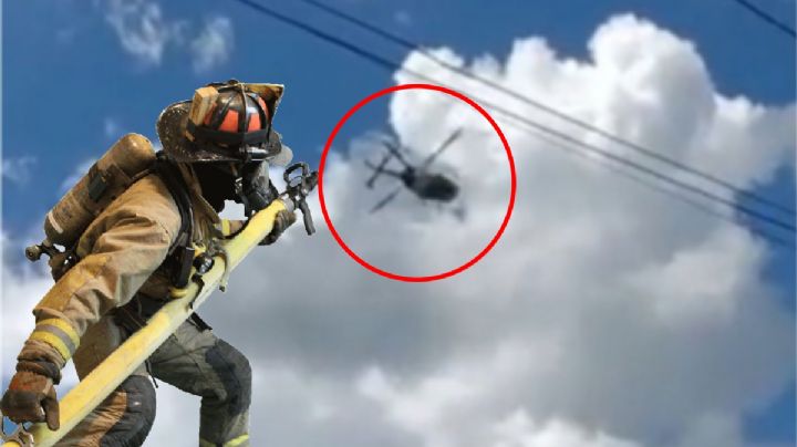 Falso desplome de helicóptero en Tula de Allende; esto sabemos