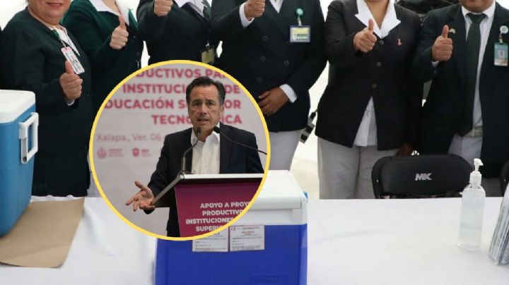 Esto respondió Cuitláhuac García a demandas de basificación en Salud de Veracruz