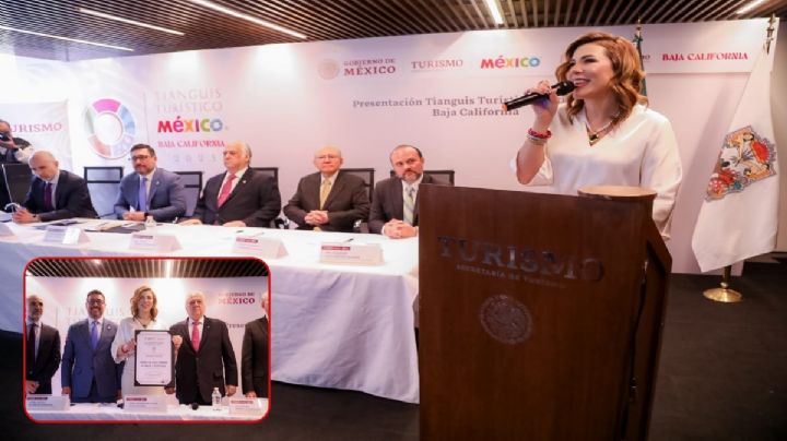 Anuncian Marina del Pilar y Sectur a Baja California como sede del Tianguis Turístico Binacional 2025