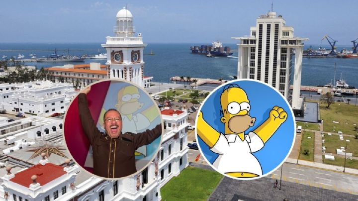 ¿Sabías que Homero Simpson es de Veracruz y tiene una estatua?