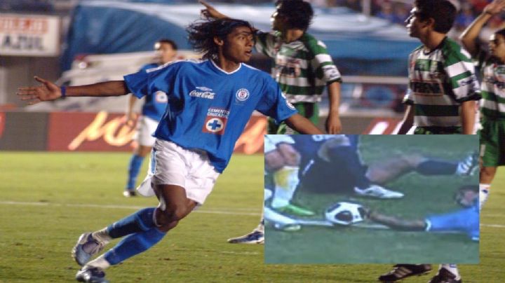¿Qué fue de Joel Huiqui, el jugador que creó la famosa "muertinha" con el Cruz Azul?