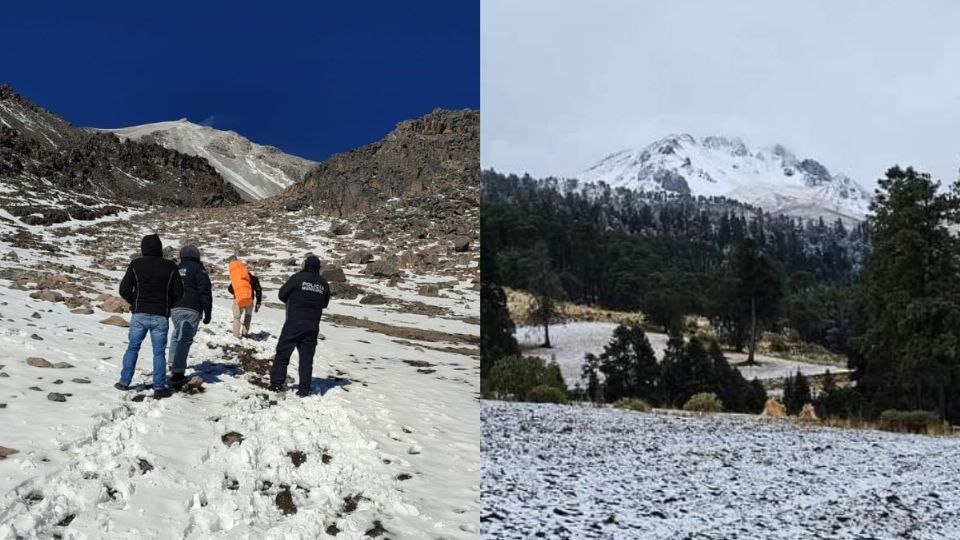 Sigue búsqueda de 2 alpinistas perdidos en el Pico de Orizaba tras nevada; esto se sabe