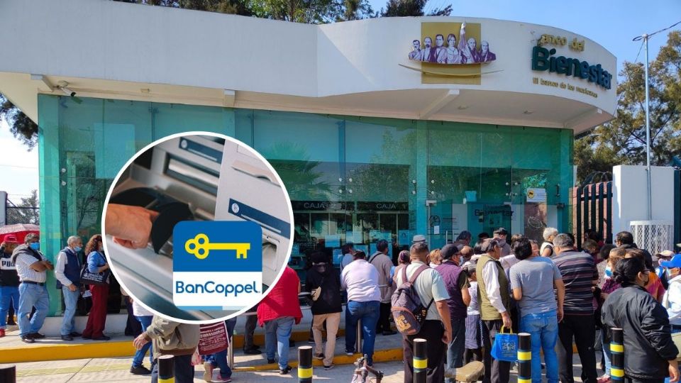 Uno de los bancos en donde se puede sacar el dinero de la Pensión