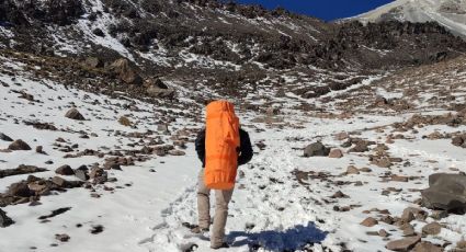 Hallan cuerpo de Luis Flores, guía de alpinistas extraviados en el Pico de Orizaba