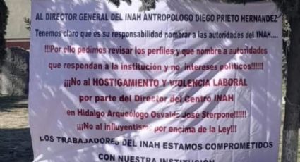 “Queremos autoridades capaces no capataces”: sindicalizados exigen respuestas al INAH