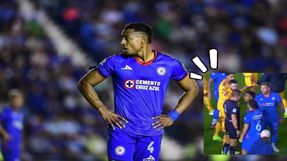 Willer Ditta estará fuera de Cruz Azul por 'insultar' al árbitro