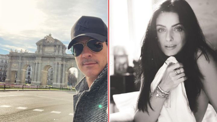 Así cacharon a Aislinn Derbez y Mauricio Ochmann, ¿ya se reconciliaron?