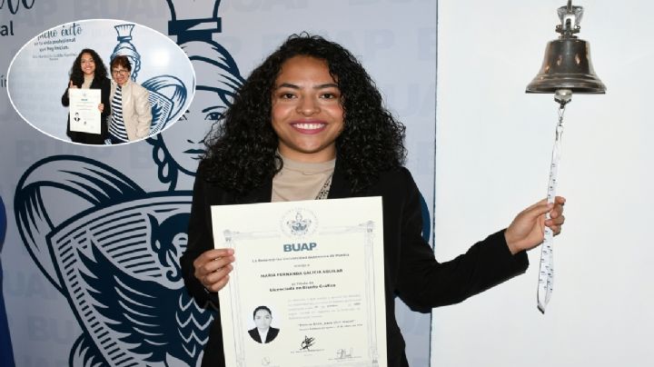 María Fernanda tiene discapacidad auditiva, nada la detiene y ahora es licenciada en Diseño Gráfico