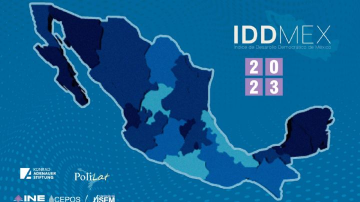 Índice de Desarrollo Democrático de México 2023