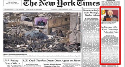 Reportaje sobre AMLO, a la portada de The New York Times