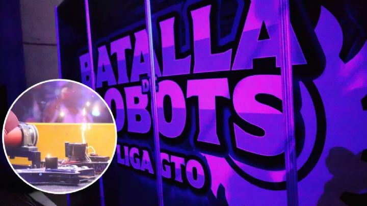 Batalla de robots en Guanajuato: atacan con púas, lanzan chispas y saltan