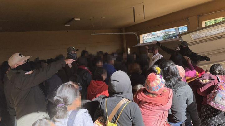 Detienen a más de 100 migrantes guatemaltecos abandonados en Santa Ana, Sonora