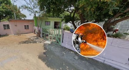 1 muerto y 3 heridos deja incendio en colonia El Vergel, de Veracruz