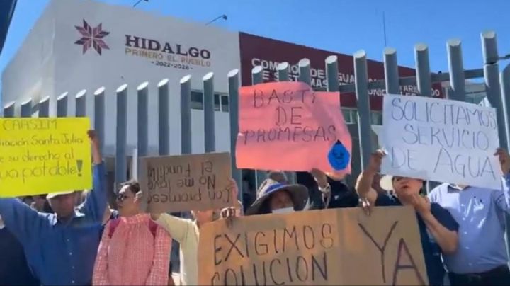 Ampliación Santa Julia: Caasim les prometió agua; pero llevan dos meses con desabasto