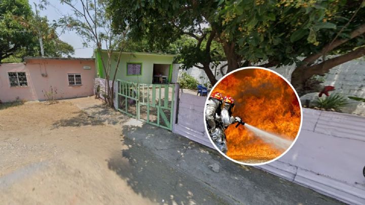 1 muerto y 3 heridos deja incendio en colonia El Vergel, de Veracruz