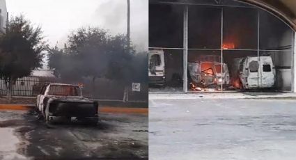 Arde Monterrey: Atacan edificio municipal y queman patrullas en Doctor Coss, hay dos muertos