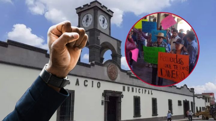 Pobladores toman alcaldía en Tepetitlán, piden obra o dinero