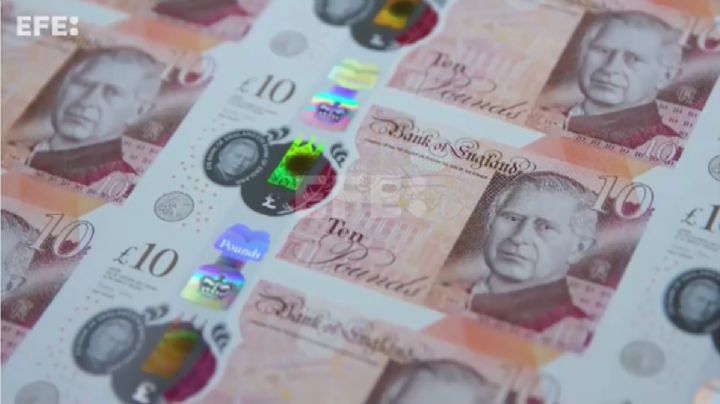 Reino Unido: Así son los nuevos billetes del Rey Carlos III