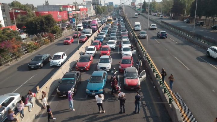 Tras 5 horas de bloqueo, liberan Periférico ante protesta a la liberación de presunto abusador de menor