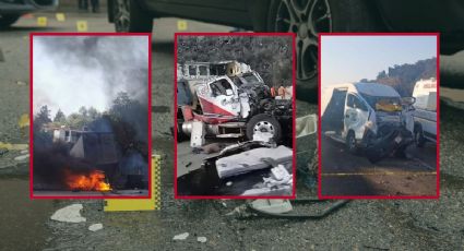 México-Querétaro: Accidentes dejan muertos, vehículos incendiados y caos vial
