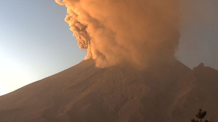 Así amaneció el Popocatépetl: CDMX en alerta por caída de ceniza este 28 de febrero