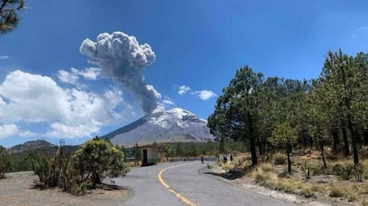 Refuerzan monitoreo por actividad del Popocatépetl en Edomex
