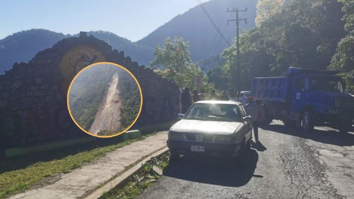 Con protestas exigen reparación de caminos en Mixtla, tras derrumbe de cerro
