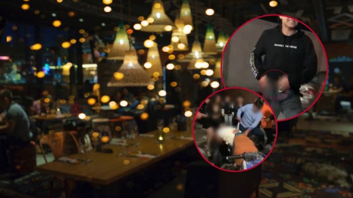 Joven saca arma de fuego durante batalla campal en bar de Hidalgo