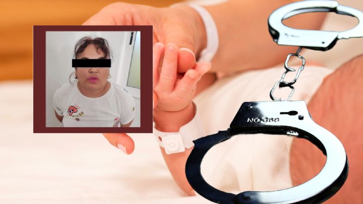 Detienen en Edomex a mujer que robó a recién nacido en Pachuca