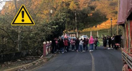 Cierran carretera Xalapa - Naolinco hoy jueves 29 de febrero; esta es la razón