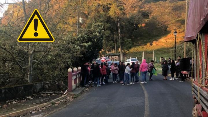 Cierran carretera Xalapa - Naolinco hoy jueves 29 de febrero; esta es la razón