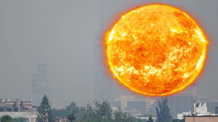 Valle de México entre ceniza por Popocatépetl, contaminación y mucho calor
