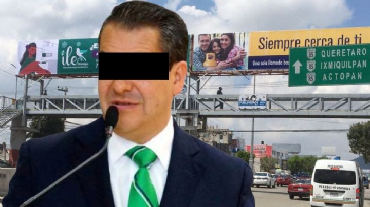 Nuevo delito a exalcalde de Pachuca, concesión de puentes peatonales para espectaculares