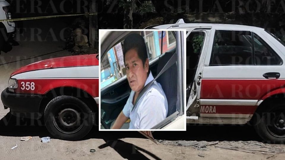 Miguel, taxista de Gutiérrez Zamora, fue asesinado de 8 balazos; iba camino a casa
