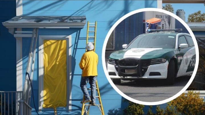 Señora de 80 años "arrestada"; su delito, no poner "cono" al pintar su casa