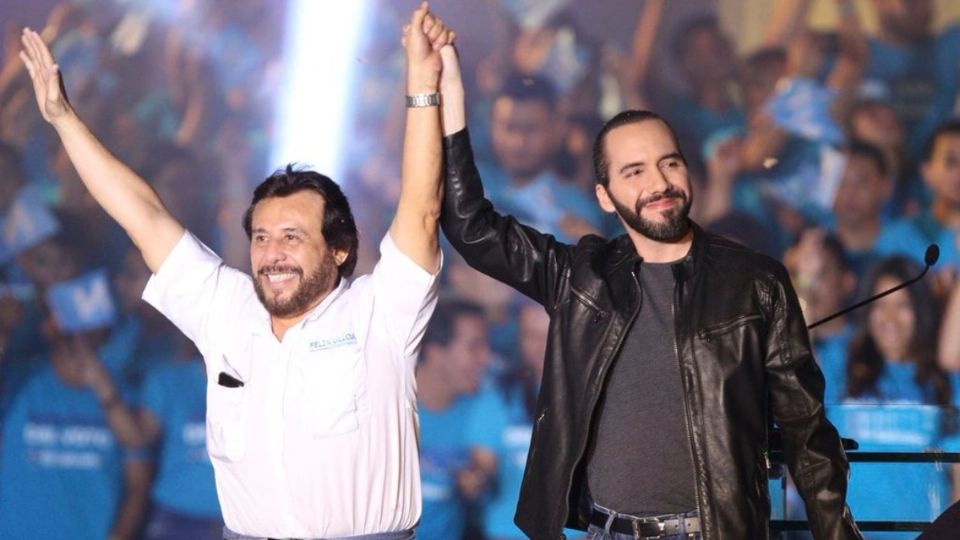 Félix Ulloa y Nayib Bukele