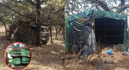 Guardia Nacional desmantela campamento en Jalisco, había 11 bombas caseras