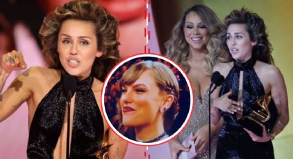 Grammy 2024: La mueca que Taylor Swift le hizo a Miley Cyrus cuando ganó; así reaccionó