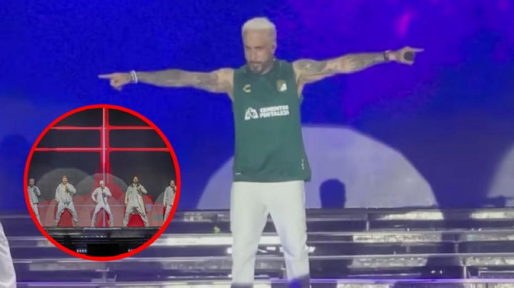 Backstreet Boys en León: con jersey de La Fiera hacen vibrar a 20 mil personas