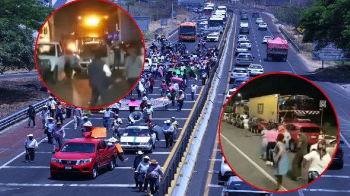 Automovilistas convierten autopista Siglo XXI en pista de baile durante bloqueo 