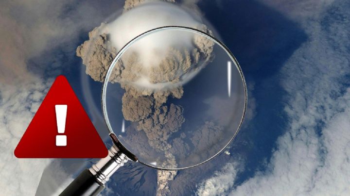 Así sería el nuevo volcán en México