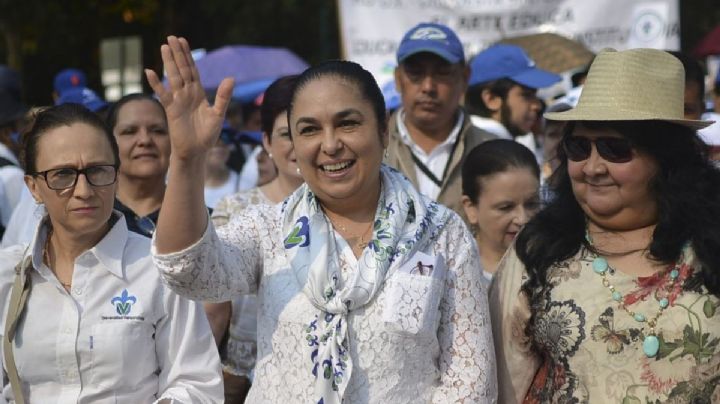 Sara Ladrón de Guevara, exrectora de la UV, iría al Senado por el PRD