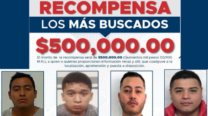 Fiscalía CDMX ofrece 500,000 pesos por información de "objetivos prioritarios"; uno es de la Unión Tepito