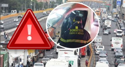 ¿Vas a Chalco o Ixtapaluca? Hay tráfico pesado en la Autopista México-Puebla