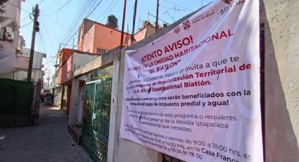 "Han venido políticos y nos prometen que nos van a regularizar", vecinos de Biatlón en Iztapalapa